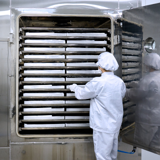 진공 건조 관련 모습