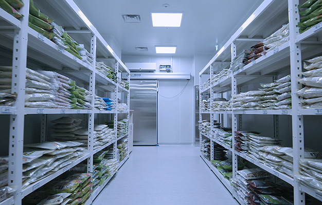 원료 보관 관련 모습