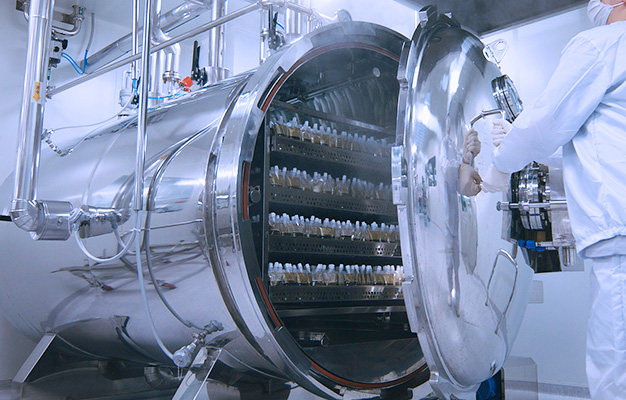 멸균 처리 관련 모습